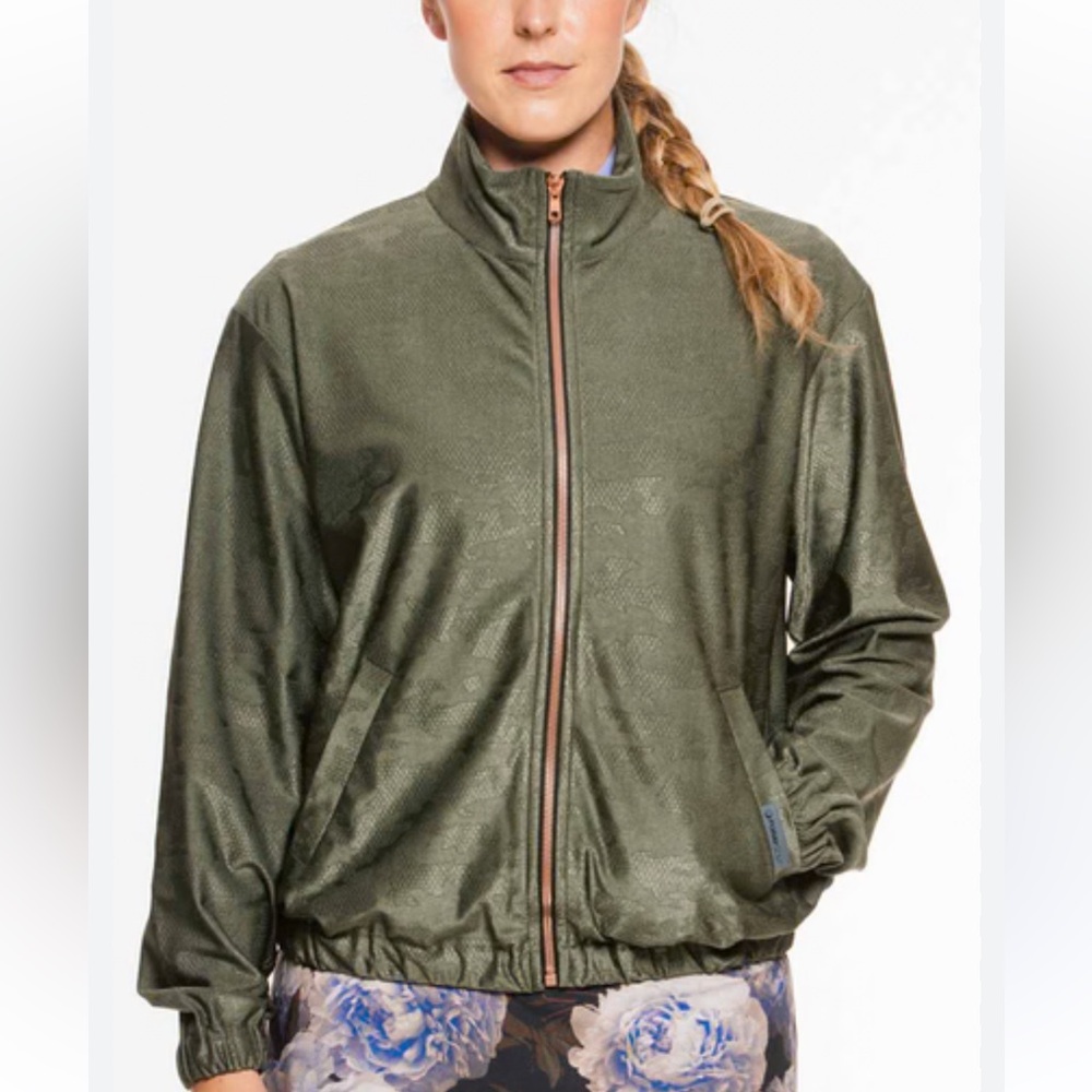 Foray Sport Frosted Floom golf track jacket size small